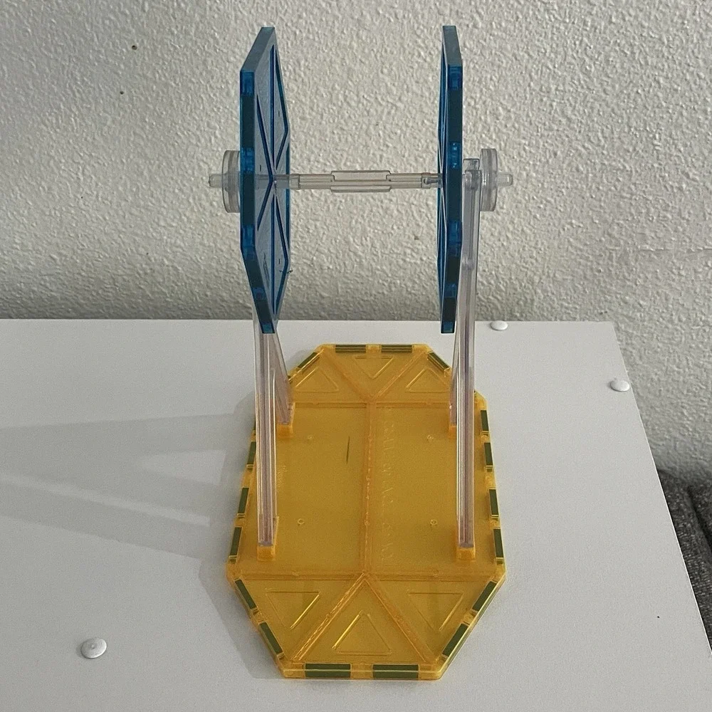 Picasso Tiles Magnetic Ferris Wheel 62 Piece Building Set RETIRED PT62 Complete